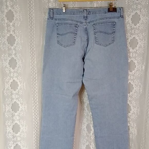 Lee Relaxed Fit At The Waist Women's Jeans Size Plus 18 Long - Picture 4 of 15